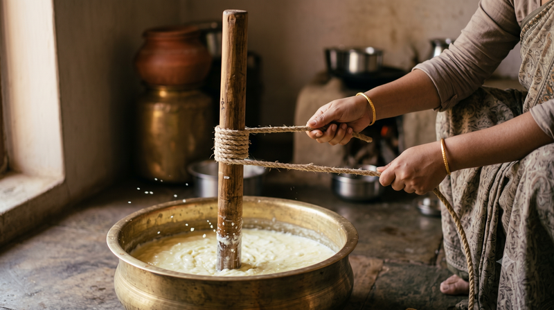 Bilona Method vs. Machine-Made Ghee: What's Actually