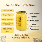 Brijka A2 Gir Cow Ghee – Traditional Bilona A2 Desi Ghee