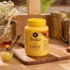 Brijka Desi Cow Ghee - Traditional Bilona Ghee, Lab-Tested for Purity